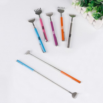 Extendable Telescopic Metal Back Scratcher with Pocket Clip 